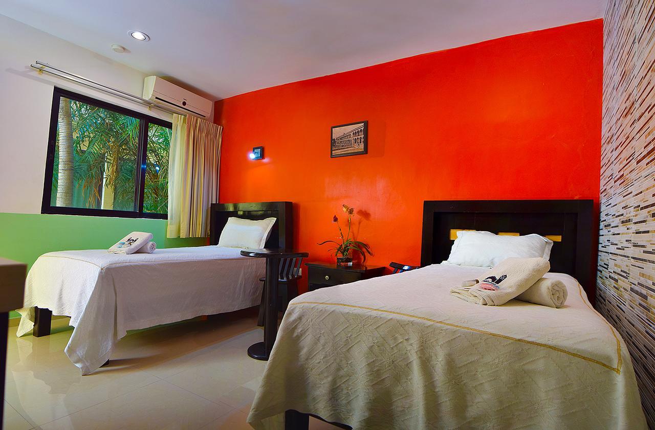 Hotel Catedral Campeche Dış mekan fotoğraf